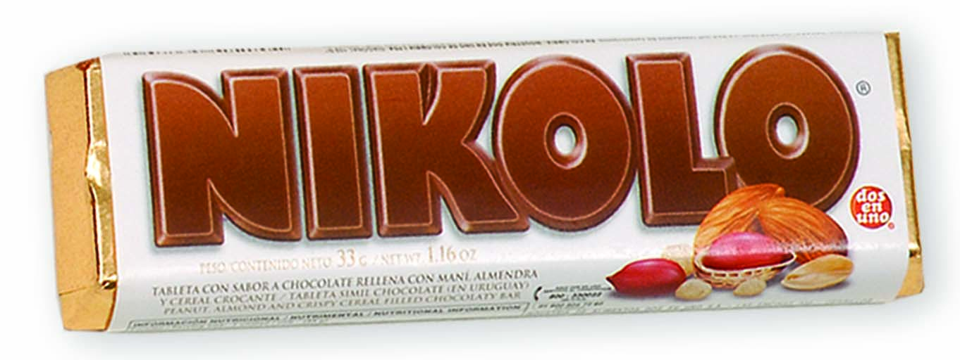 CHOCOLATE NIKOLO 23 G BARRA TIA S.A.